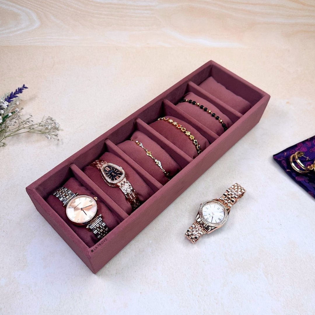 6 Slot Watch & Bracelet Tray